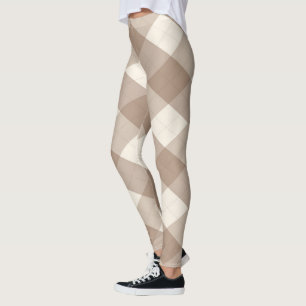 Die MeanClique-Raute Brown Leggings