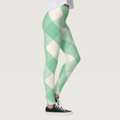Die MeanClique-Raute Grün Leggings (Rechts)