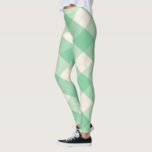 Die MeanClique-Raute Grün Leggings