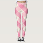 Die MeanClique-Raute Magenta Leggings (Vorderseite)