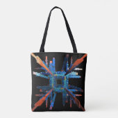 Die Mechanik der ganzen Tasche (Rückseite)