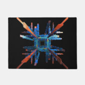 Die Mechanik der ganzen Türmatte (Vorderseite)