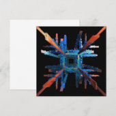 Die Mechanik der gesamten Flachkarte (Vorne/Hinten)