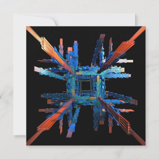 Die Mechanik der gesamten Flachkarte (Vorderseite)