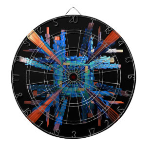 Die Mechanik des ganzen Dartbretts Dartscheibe