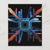 Die Mechanik des gesamten Papierblattes (Vorderseite)