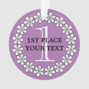 Die Medaille der Girl-Blume für den Sieger Ornament