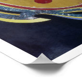 Die Medici-Lorena-Wappen, c.1638 (pietra dur) Poster (Ecke)