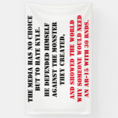 DIE MEDIEN HABEN KEINE WAHL BANNER (Vertikal)