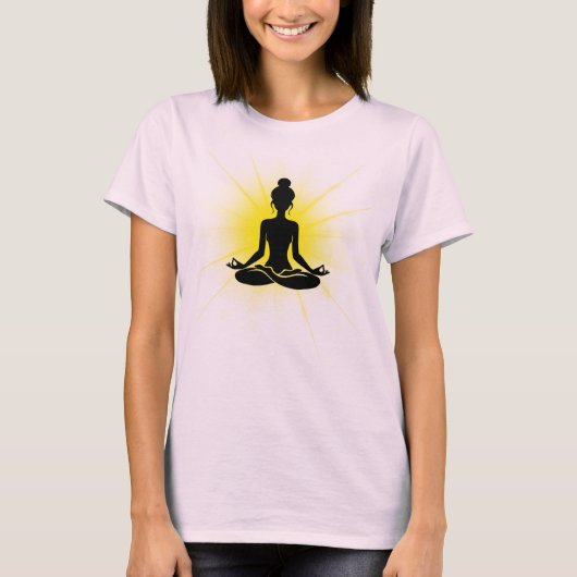 Die meditierende Göttin T-Shirt (Vorderseite)
