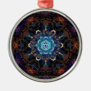 Die Medizin Buddha - Bhaisajyaguru Ornament Aus Metall