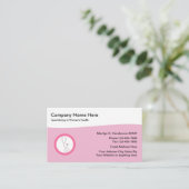 Die medizinische Gesundheit der Frauen Visitenkarte (Stehend Vorderseite)