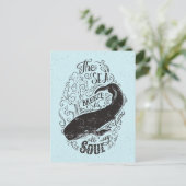 Die Meeresbrise ist Parfüm Postkarte (Stehend Vorderseite)