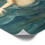 Die Meeresfrüchte | Evelyn De Morgan Poster (Ecke)