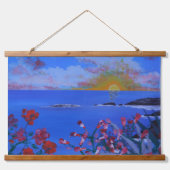 Die Meeresklippe, Wandteppich Mit Holzrahmen (Vorderseite 3)