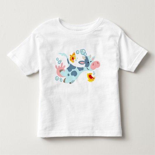 Die Meereskühe und die Fische Freunde der Kinder T Kleinkind T-shirt (Vorderseite)