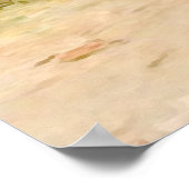 Die Meeresluft genießen Poster (Ecke)