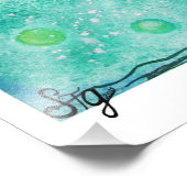 Die Meeresregion Fotodruck (Ecke)