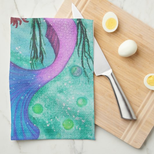 Die Meeresregion Handtuch (Viertel Falte)