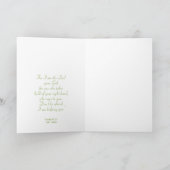 Die Meeresschildkröte-Gruß-Karte Karte (Innenseite)