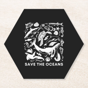 Die Meeresschildkröte Orca Climate Change-S gerett Untersetzer