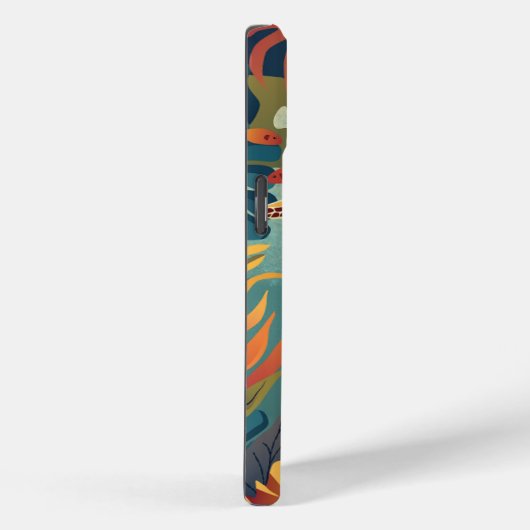 Die Meeresschildkröten schwimmen im Pazifik Case-Mate iPhone Hülle (Rückseite / Rechts)