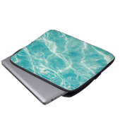 die Meereswellen Laptopschutzhülle (Vorne Knopf)