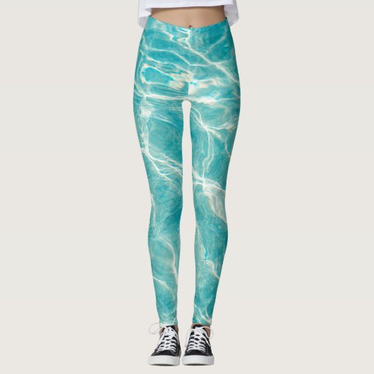 die Meereswellen Leggings (Vorderseite)
