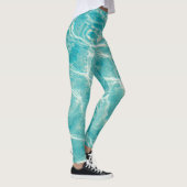 die Meereswellen Leggings (Rechts)