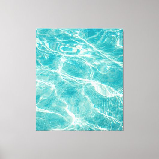 die Meereswellen Leinwanddruck (Vorderseite)