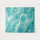 die Meereswellen Wandteppich (Vorderseite (Horizontal))