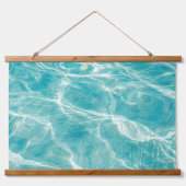 die Meereswellen Wandteppich Mit Holzrahmen (Vorderseite)