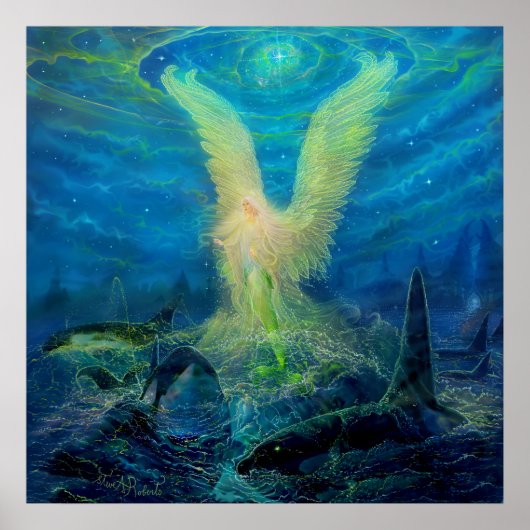 Die Meerjungfrau Angel Prinzessin Poster (Vorne)