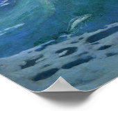 Die Meerjungfrau von Howard Pyle, 1919. Poster (Ecke)