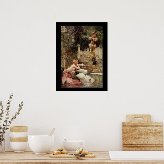 Die Meerjungfrau von Zennor Poster (Küche)