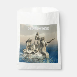 Die Meerjungstatue. Gestalted Geschenktütchen