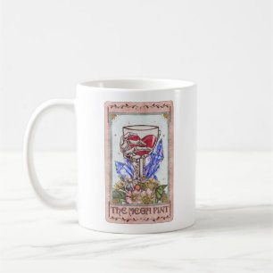 Die Mega Pint Funny Skeleton Tarot Card Kaffeetasse