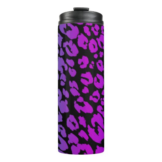 Die mehrfarbige Leopard-Serie Design 1 Thermosbecher (Vorderseite)