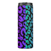 Die mehrfarbige Leopard-Serie Design 1 Thermosbecher (Rückseite)