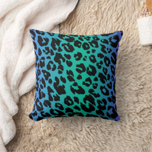Die Mehrfarbige-Leoparden-Serie Design 6 Kissen