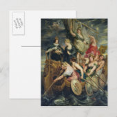 Die Mehrheit von Louis XIII Postkarte (Vorne/Hinten)