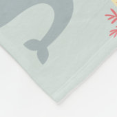 Die Meilenstein-Fleece der Freunde des Meeres Fleecedecke (Ecke)