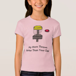 Die meine Mama wirft besseres Discgolf-Shirt T-Shirt