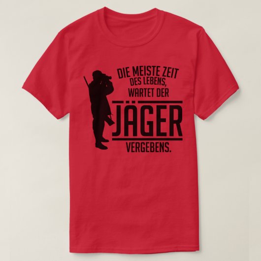 Die meiste des lebens der vergeb T-Shirt (Design vorne)