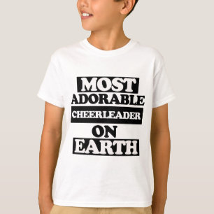 Die meiste entzückende Cheerleader T-Shirt