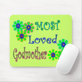 "Die meiste geliebte Patin-" Geschenke Mousepad (Mit Mouse)