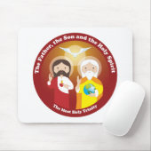 Die meiste Heilige Dreifaltigkeit Mousepad (Mit Mouse)