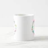 Die meiste schöne Mama im Weltrosa Kaffeetasse (Mittel)