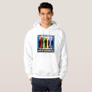 Die meiste Unfähigkeit ist - Hoodie unsichtbar