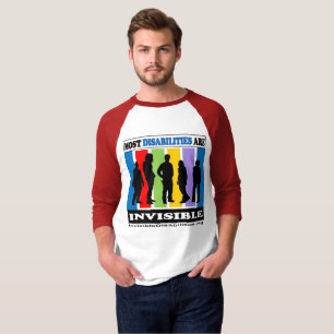 Die meiste Unfähigkeit ist - Raglan der Männer d T-Shirt